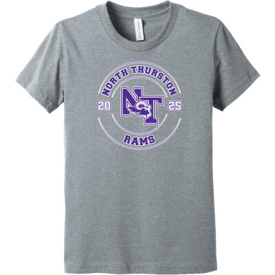 Bella+Canvas Youth Heather CVC Tee