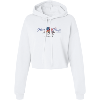Ladies' Cropped Fleece Hoodie