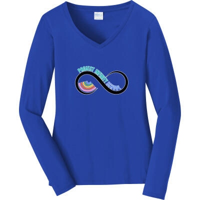 Women's Long Sleeve Fan Favorite V-Neck Tee