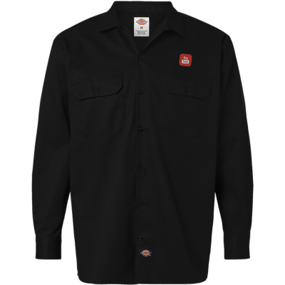 DICKIES Mens Long Sleeve Work Shirt (DTF)