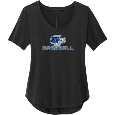 Women's Stretch Jersey Relaxed Scoop Tee