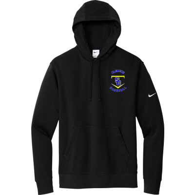NIKE Club Fleece Sleeve Swoosh Pullover Hoodie