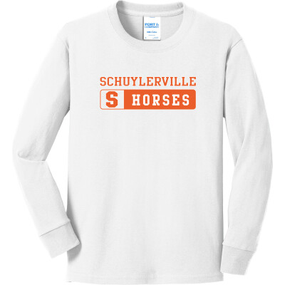 Youth Long Sleeve Core Cotton Tee