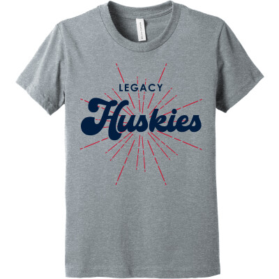 Youth Heather CVC Short Sleeve Tee