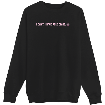 THE I CAN'T POLE CREWNECK
