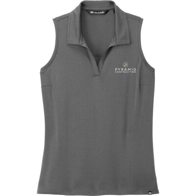 TRAVIS MATHEW Women's Coto Performance Sleeveless Polo (EMB)
