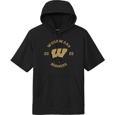 Performance Fleece Short Sleeve Hooded Pullover