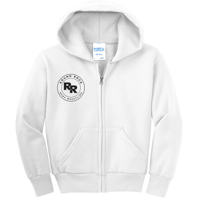 Youth Core Fleece Full-Zip Hooded Sweatshirt