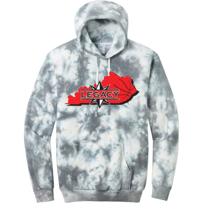 Crystal Tie-Dye Pullover Hoodie