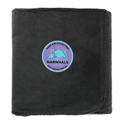 100% Recycled PET Fleece Blanket with RPET Pouch