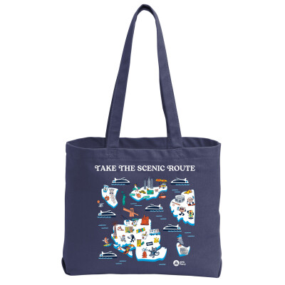 Take the Scenic Route Tote