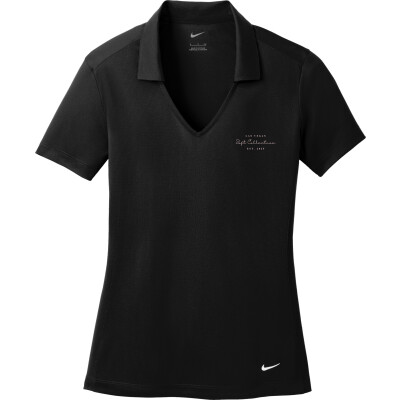 Embroidered Nike Women's Dri-FIT Vertical Mesh Polo