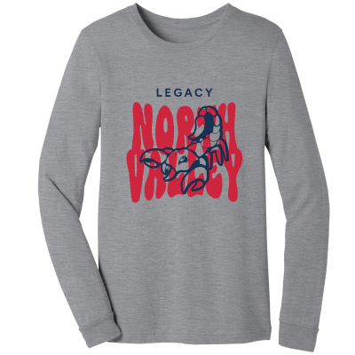 Unisex Heather CVC Long Sleeve Tee
