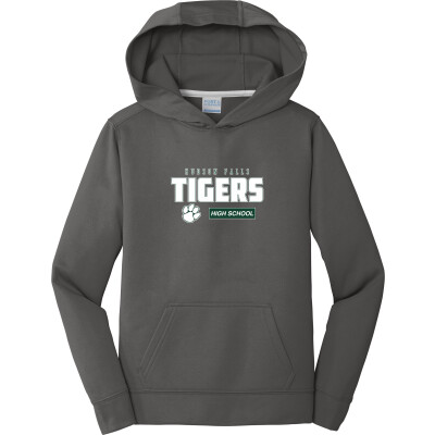 Youth Performance Fleece Pullover Hooded Sweatshirt