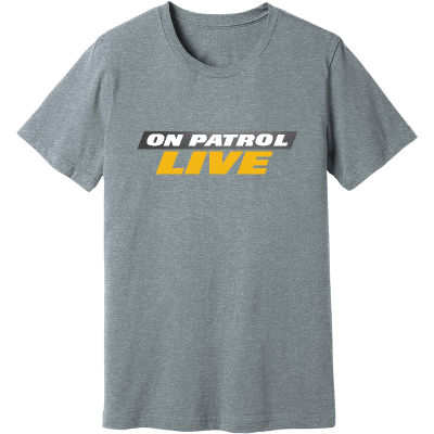 On Patrol: Live Unisex Heather CVC Short Sleeve Tee