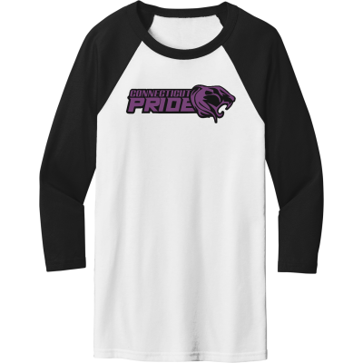 BELLA+CANVAS Adult 3/4-Sleeve Baseball Tee