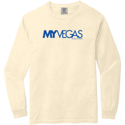 MY VEGAS HEAVYWEIGHT RING SPUN LONG SLEEVE TEE