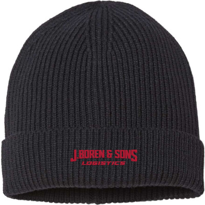 Fine Rib Cuff Beanie