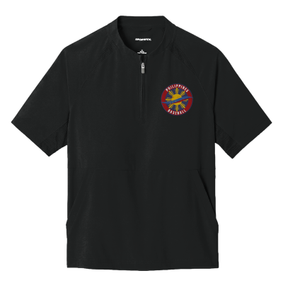 Sport Tek Youth Repeat 1/2-Zip Short Sleeve Jacket