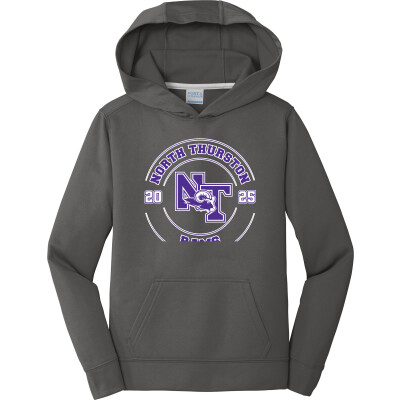 Youth Performance Fleece Pullover Hooded Sweatshirt