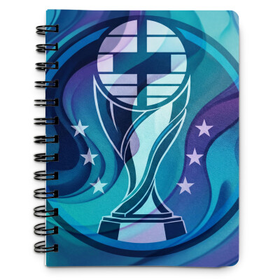 Connect Crest 5x7 Spiral Bound Journal (75pg)