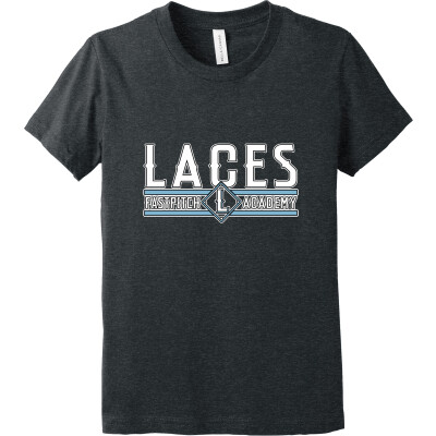Bella+Canvas Youth Heather CVC Tee