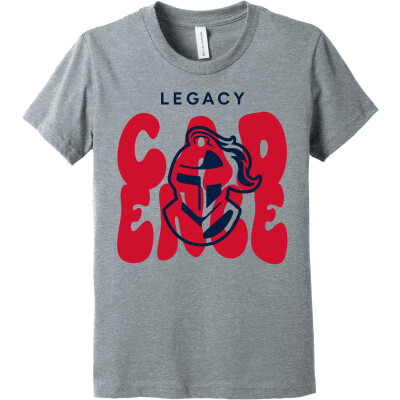 Youth Heather CVC Short Sleeve Tee