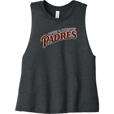 Bella+Canvas Women’s Racerback Cropped Tank