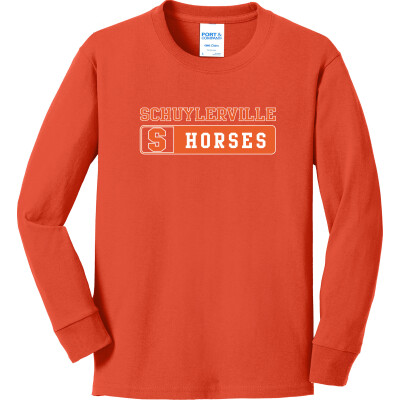 Youth Long Sleeve Core Cotton Tee