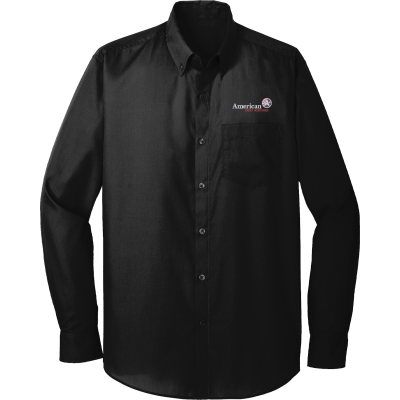Long Sleeve Carefree Poplin Shirt