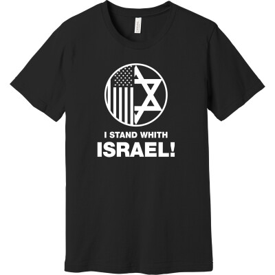 "I Stand With Israel" Circle Of Solidarity T-Shirt
