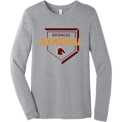 Bella+Canvas Unisex Heather CVC Long Sleeve Tee