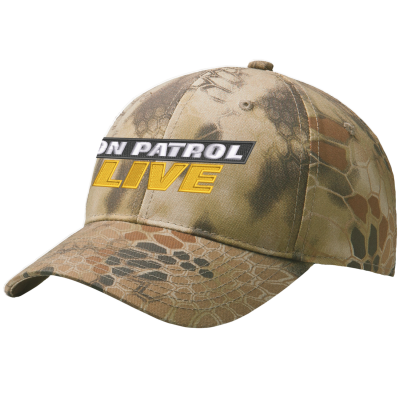 On Patrol: Live Pro Camouflage Series Cap.