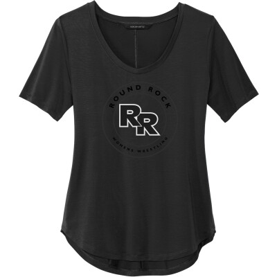 Women's Stretch Jersey Relaxed Scoop Tee