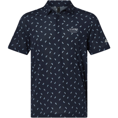ADIDAS Men's Ultimate365 Mesh Print Polo (EMB)