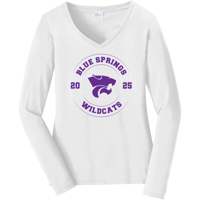Women's Long Sleeve Fan Favorite V-Neck Tee