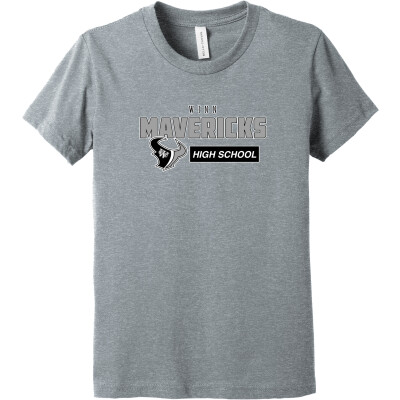 Bella+Canvas Youth Heather CVC Tee