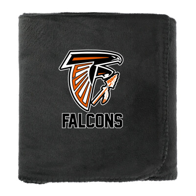 100% Recycled PET Fleece Blanket with RPET Pouch