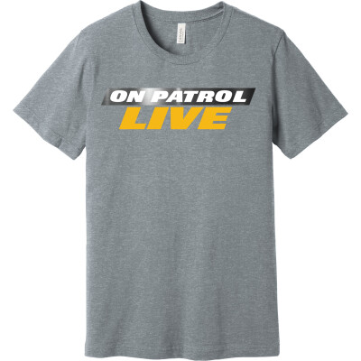 On Patrol: Live Unisex Heather CVC Short Sleeve Tee
