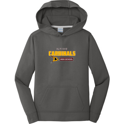 Youth Performance Fleece Pullover Hooded Sweatshirt