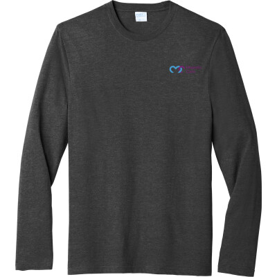 PORT & COMPANY Long Sleeve Fan Favorite Blend Tee - PC455LS - Printed