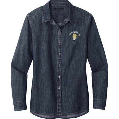 Women's Long Sleeve Perfect Denim Shirt