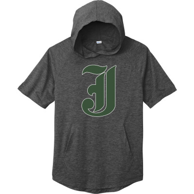 Tri-Blend Wicking Short Sleeve Hoodie