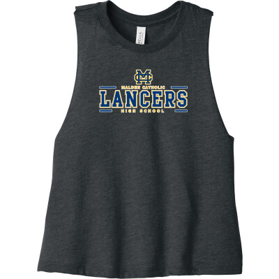 Bella+Canvas Women’s Racerback Cropped Tank