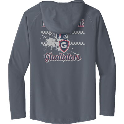 Repeat 1/2-Zip Long Sleeve Hooded Jacket