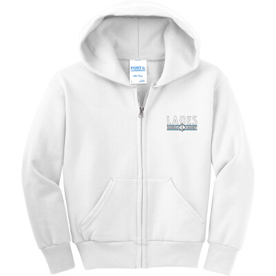 Youth Core Fleece Full-Zip Hooded Sweatshirt