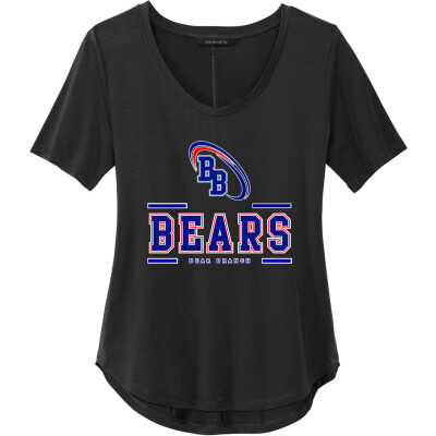 Women's Stretch Jersey Relaxed Scoop Tee