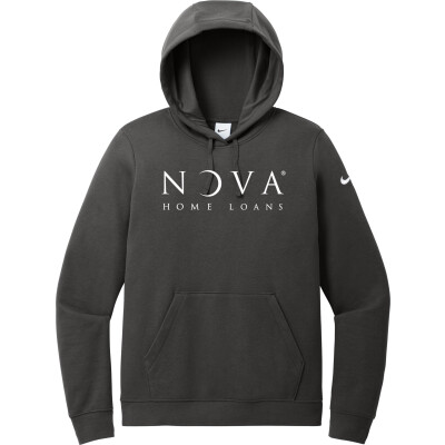 Women's Nike Club Fleece Sleeve Swoosh Pullover Hoodie