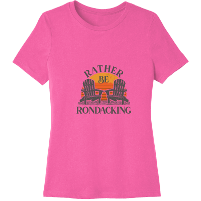 Rather Be Rondacking Women's Relaxed Jersey Short Sleeve Tee