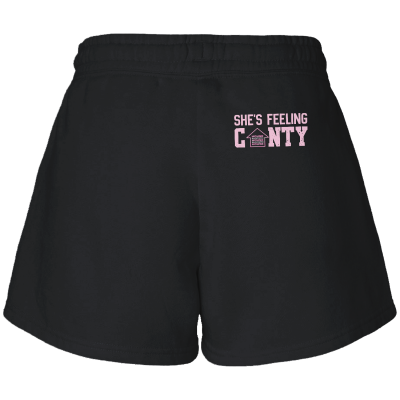 THE FEELING CVNTY  WAVE  FLEECE SHORTS